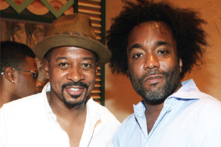 Director Robert Townsend and producer Lee DanielsAmerican Black Film Festival